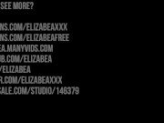 Eliza Bea Sneezing and Playing with Boobs
