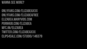 Eliza Bea Sneezing and Playing with Boobs