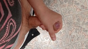 Playing with my little friend
