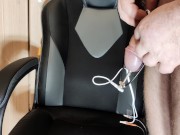 Gentl cums from electro sounding plug 16/16