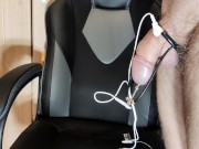 Gentl cums from electro sounding plug 3/16