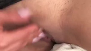 Hot morning masturbating