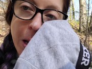 Using His Underwear to Clean up 7/16