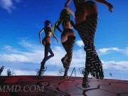 MMDR18 Misaki with Misaka sisters - Sistar - Shake It - 1310 15/16