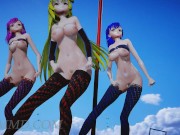 MMDR18 Misaki with Misaka sisters - Sistar - Shake It - 1310 6/16