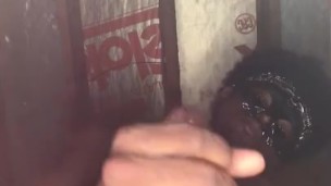 Teen Masked BBC fucks hand