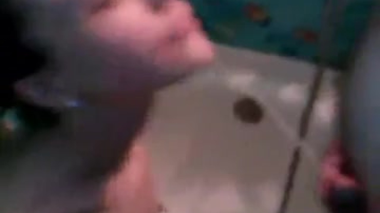 Lover piss on sexwife