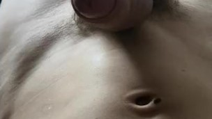 A student masturbates after school.