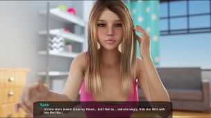 27 - Milfy City - V0.6e - Part 27 - First blowjob from my stepsister, she swallows all (dubbing)
