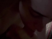 Woke up stepbrother with his naughty mouth 16/16