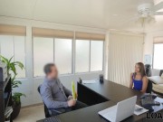 LOAN4K Charming cutie agrees to hook up with the hung bank employee 4/16