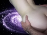 SPACE PORNO RELAXING anal and pussy fuck Relaxing porno video cosmos sound 11/16