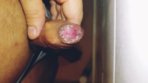 Desolving a fizzing tablet in my foreskin, extrem crazy fetish? It tickles so nice!