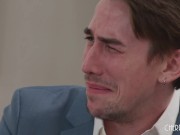 Blonde Busty Milf Sucks Her Milkman's Cock And Cucks Her Wimpy Husband By Fucking In Front Of Him 13/16