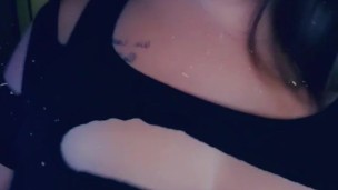 Playing with my nipples