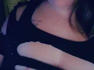 Playing with my nipples