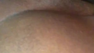 Horny Ebony plays with her pussy and squirts