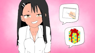 Hayase Nagatoro sex at school cumming in panties - RedTube