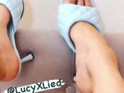 These Perfect Feet Will Crush your Dick. Femdom.