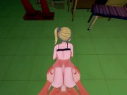 Ai Hayasaka orgasms from doggystyle then gets a facial (Love is War Hentai) 3/16