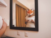 Mexicana muestra sus enormes tetas en un hotel