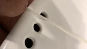 Pee in the sink 