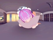 [VR 360 4K] Aqua Minato Hololive Licking the pussy