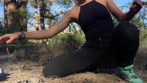 HOT BITCH makes SQUIRT EXPLOSION on the VOLCANO | LaraJuicy
