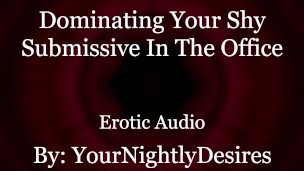Femdom Roleplay: You're The Boss [Pussy Eating] [Smacking] [Kissing] (Erotic Audio for Women)
