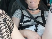 birdie mastubates in the car!