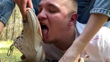 Foot Domination Teaser - OnlyFans and Fansly: ygfoot - worship sniff lick trampling boot shoes