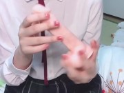 【個人撮影】入らないと思っていた！ ドコス女子の初めてディルドオナニー 1/16