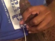 Stroking My Massive BBC Before Work - Screenshot 15 of 16 - Black