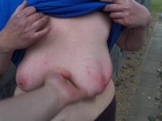 Best of Titslapping Outdoor Edition 1 - Try not to cum 4/16