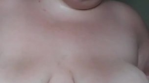 Playing with my Titties in the Hot Tub - VivianDimondBBW