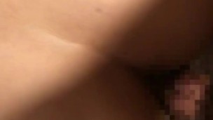 【個人撮影】メイド服の彼女を生ハメバックで突きまくる　気持ち良過ぎてマン屁がでちゃってます　完全オリジナル japanese hentai couple cosplay sex
