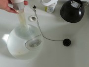 洗面所でコンドームに水を入れたら破裂した