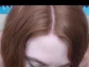 brunette amateur babe milk him with feet and sucking mouth 13/16