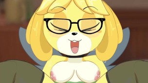 Island Secretary - Isabelle Tinkerbell Outfit - Gameplay