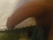 Jerking my BIG COCK while watching porn! Who wants this BIG COCK?