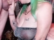 Thick Sexy Milf Sucking Hard Cock.. Cums on Face , She Loves it! 5/16