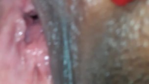 Pink pussy gape