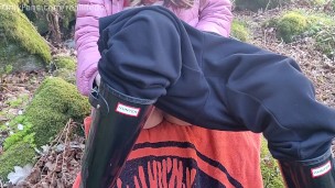 Fucking in the woods