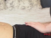 How to tease a cock with feet and hands 1/16