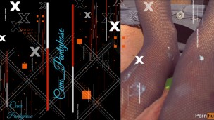 Stranger & Babe In Pantyhose Leads to Huge Cum Loads