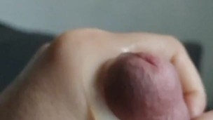 Aftershower huge cumshot