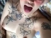Dirty kitty cat play with her pussy