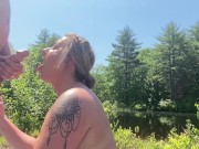 Risky public fuck - WE GOT CAUGHT! 15/16