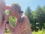 Risky public fuck - WE GOT CAUGHT! 16/16