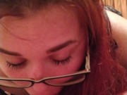 Look me in the eyes when you suck my dick, dirty bich 11/16